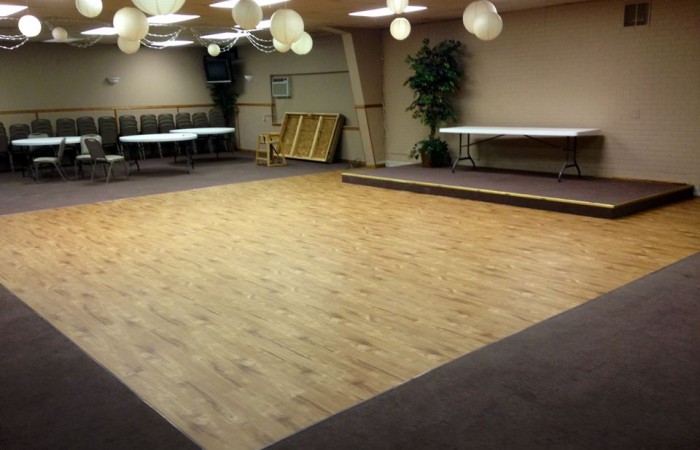 Dance Floor Refinished