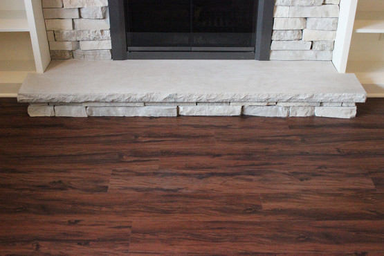 New wood flooring